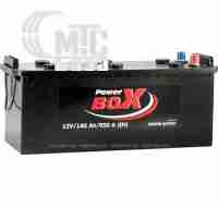 Аккумуляторы Аккумулятор на грузовик PowerBox Standard [6CT-140R] SLF140-00 EN950 А 513x189x230мм